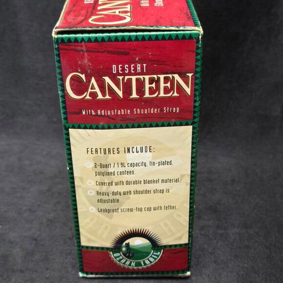 Vintage Ozark Trail Desert Canteen w. Adjustable Shoulder Strap 2 Qt. - Picture 5 of 8